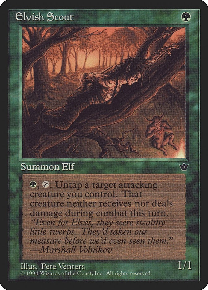 Elvish Scout (Venters) (FEM)
