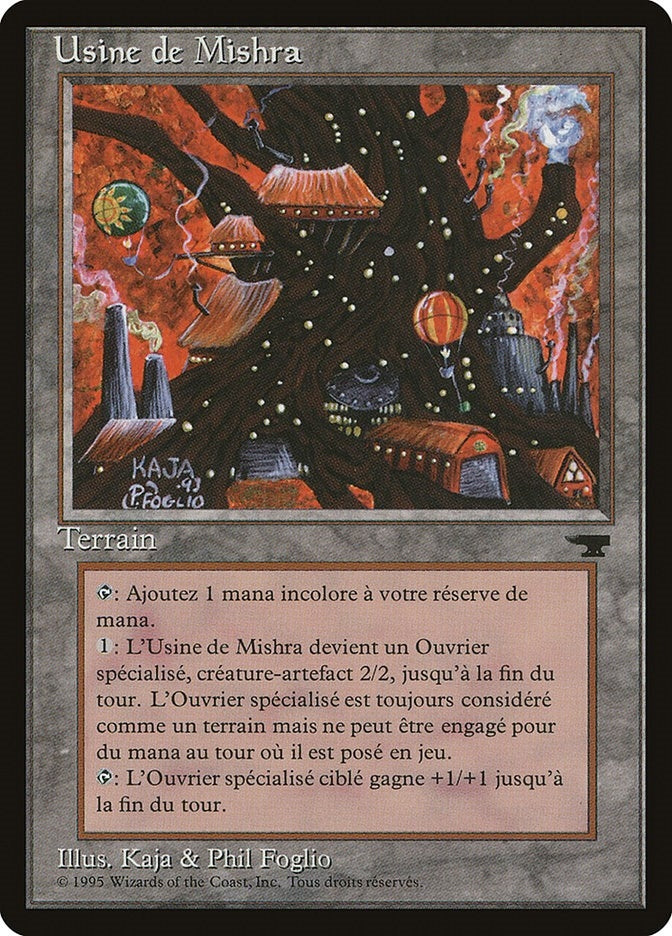 Mishra's Factory (French) - "Usine de Mishra" (REN)