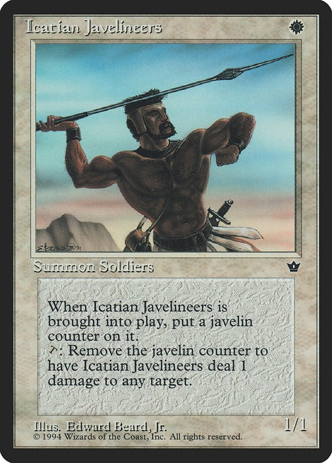 Icatian Javelineers (Beard, Jr.) (FEM)