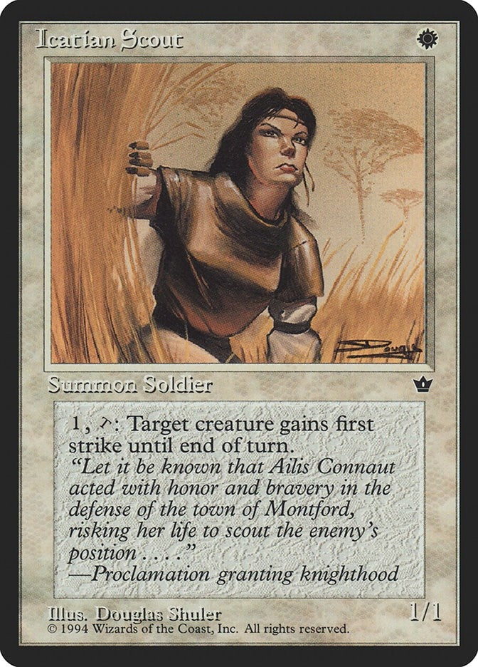 Icatian Scout (Shuler) (FEM)