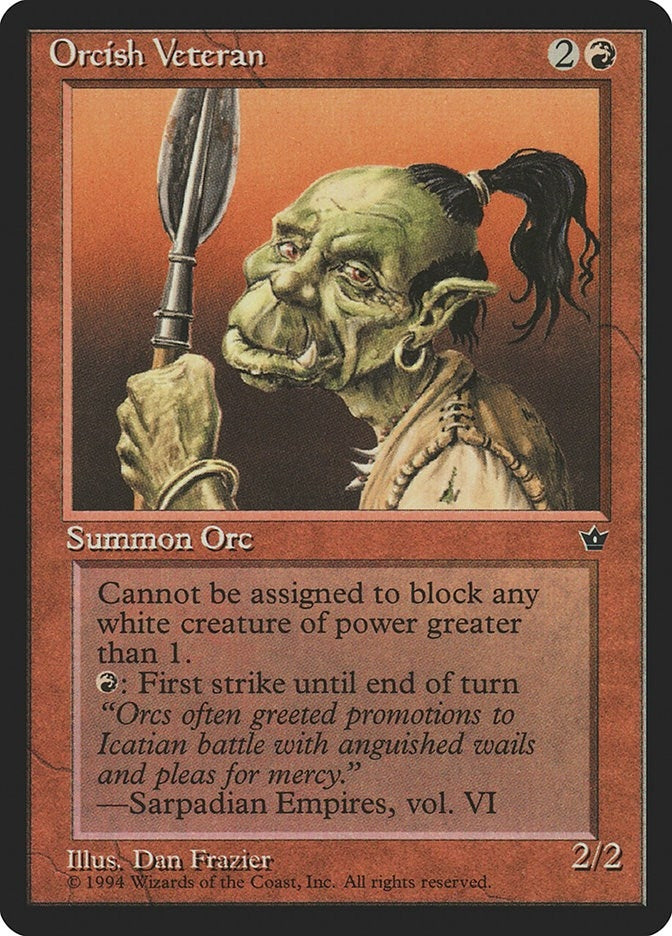 Orcish Veteran (Frazier) (FEM)