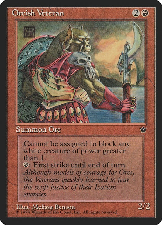 Orcish Veteran (Benson) (FEM)