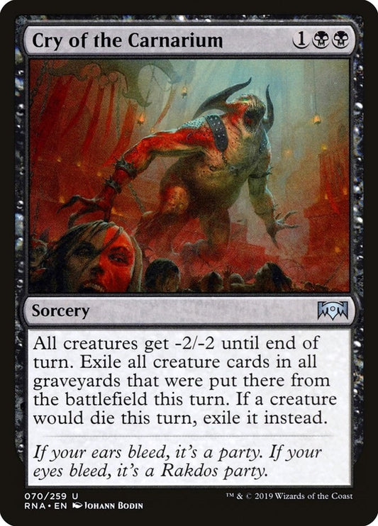 Cry of the Carnarium (70) (RNA)