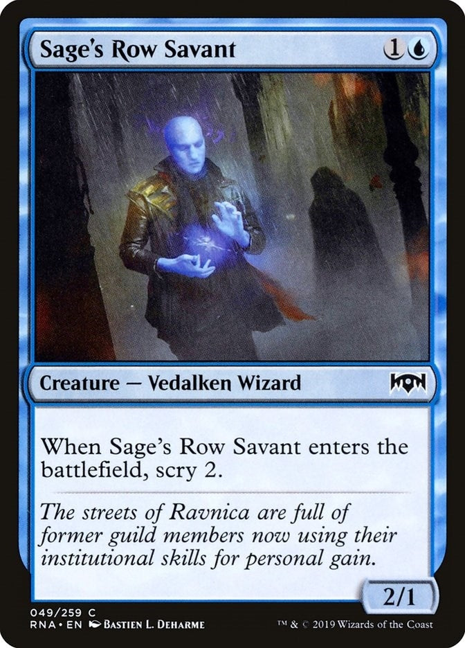Sage's Row Savant (49) (RNA)