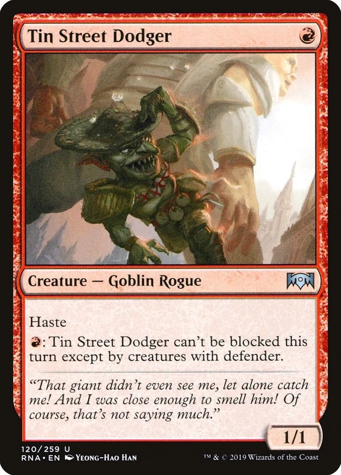 Tin Street Dodger (120) (RNA)
