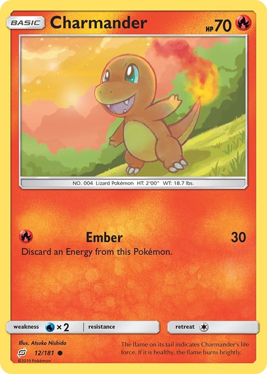 Charmander (12) (12/181) (SM9)