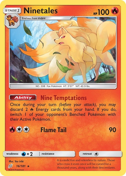 Ninetales (16/181) (SM9)