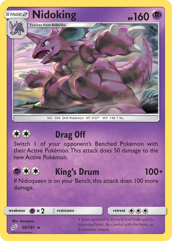 Nidoking (59/181) (SM9)