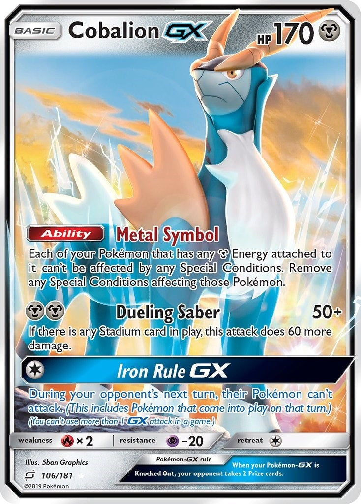 Cobalion GX (106/181) (SM9)