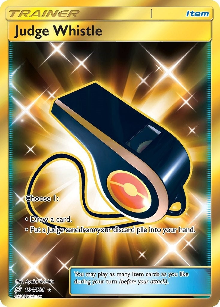Judge Whistle (Secret) (194/181) (SM9)