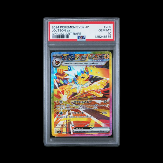 Pokemon JP Slab Jolteon Ex 209 PSA 10 Gem 2024