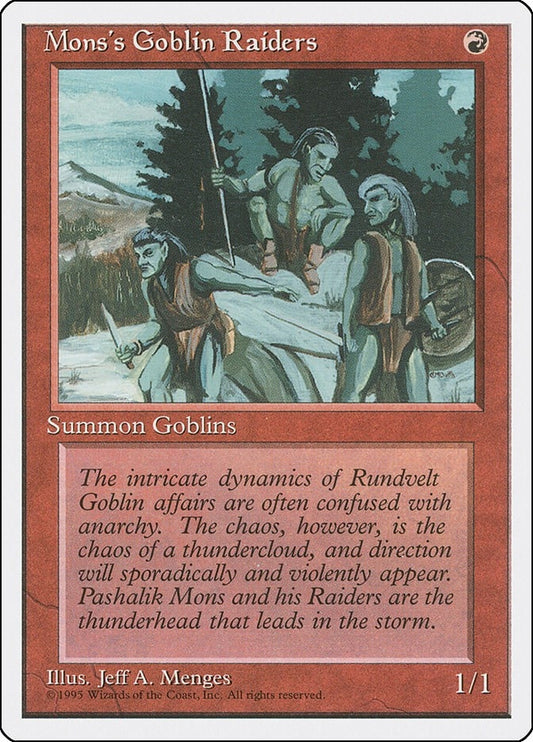 Mons's Goblin Raiders (4ED)