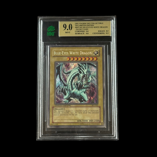 Yu-Gi-Oh! Slab Blue-Eyes White Dragon BPT-003 MNT 9 Mint 2002