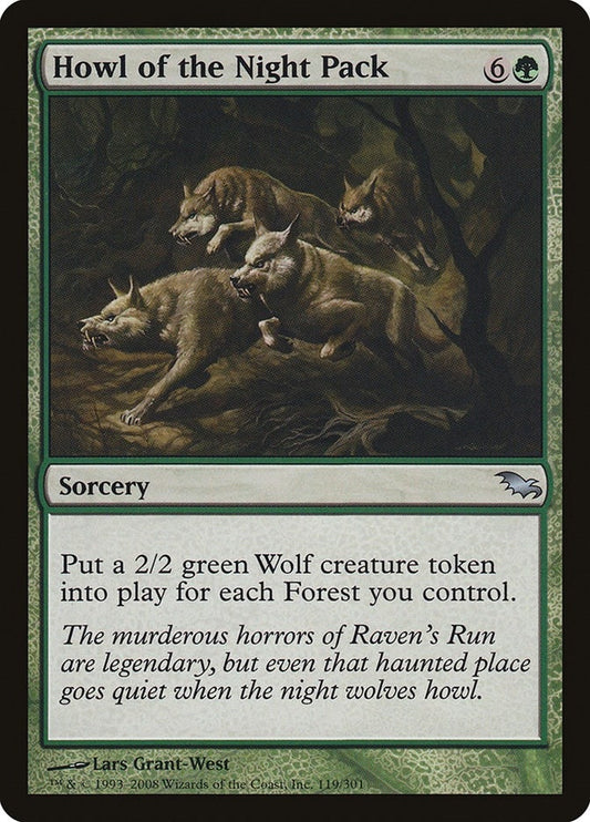 Howl of the Night Pack (119) (SHM)