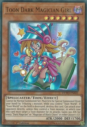 Toon Dark Magician Girl (DUPO-EN041) (DUPO)