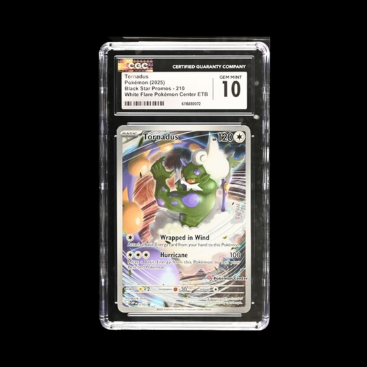 Pokemon Slab Tornadus Pokemon Center 210 CGC 10 Gem 2025