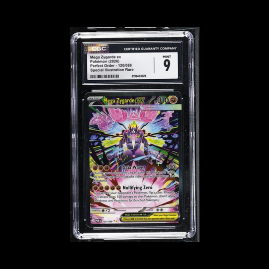 Pokemon Slab Mega Zygarde EX 120 CGC 9 Mint 2026