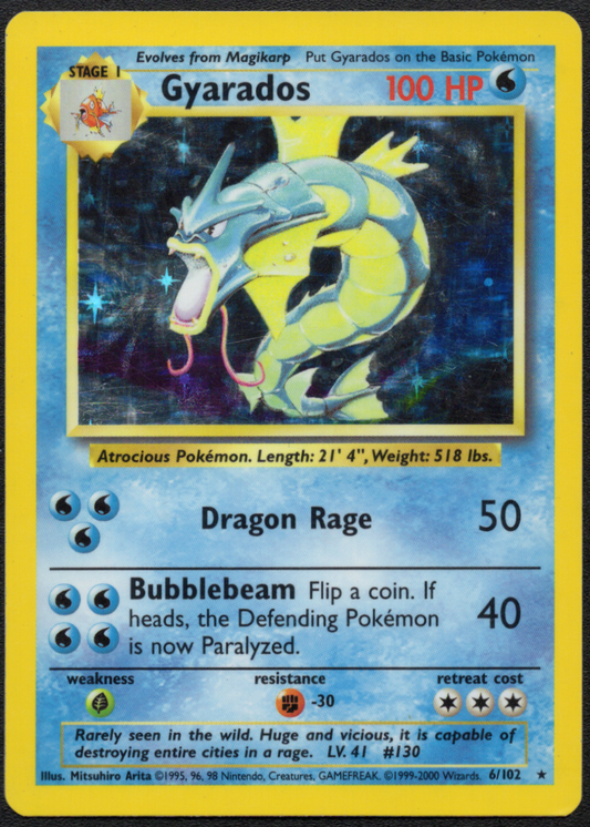 Gyarados (006/102) 1999-2000 Edition