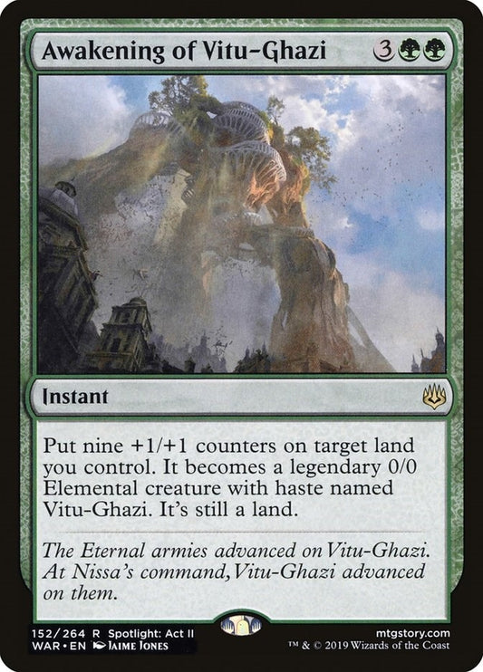 Awakening of Vitu-Ghazi (152) (WAR)