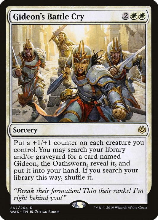 Gideon's Battle Cry (267) (WAR)