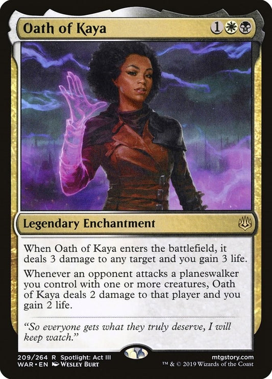 Oath of Kaya (209) (WAR)
