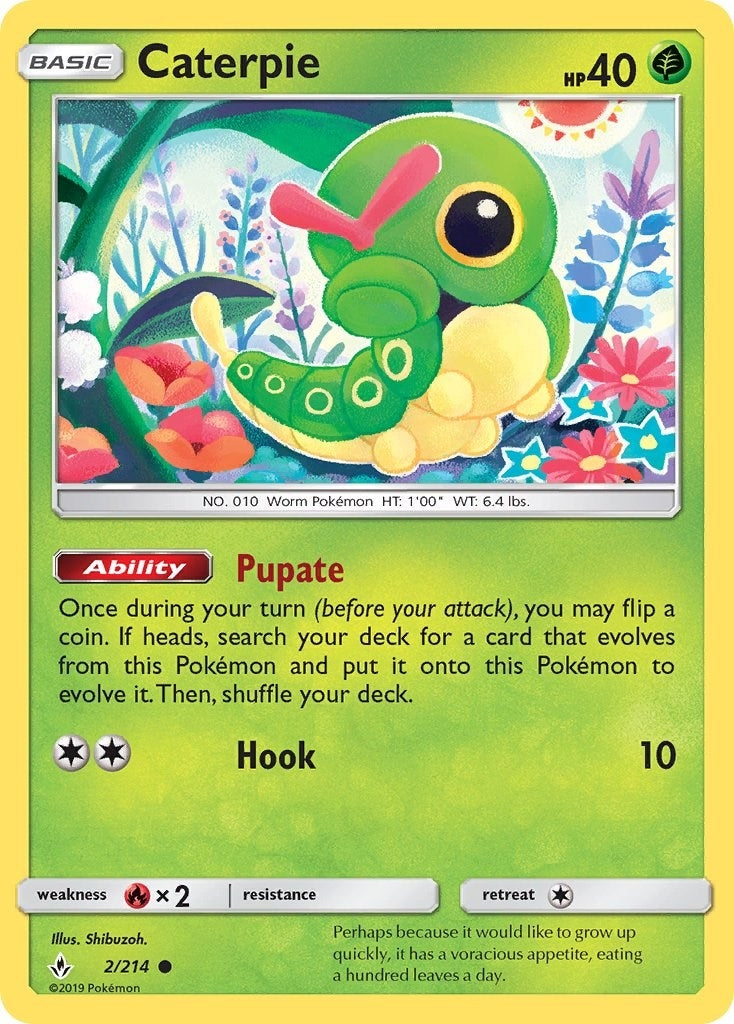 Caterpie (2/214) (SM10)