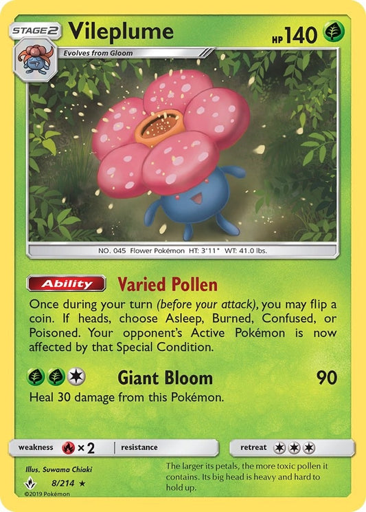 Vileplume (8/214) (SM10)