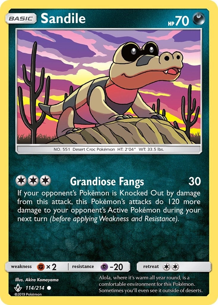Sandile (114) (114/214) (SM10)