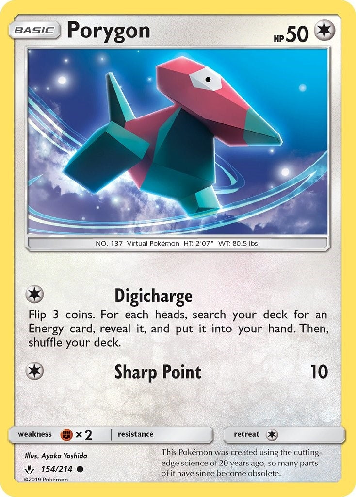 Porygon (154) (154/214) (SM10)