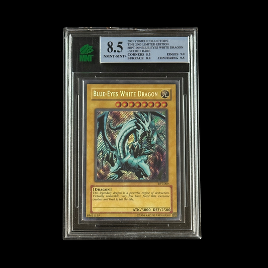 Yu-Gi-Oh! Slab Blue-Eyes White Dragon BPT-009 MNT 8.5 NM+ 2003