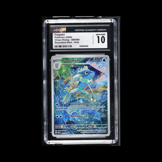 Pokemon Slab Frogadier 089 CGC 10 Gem 2026