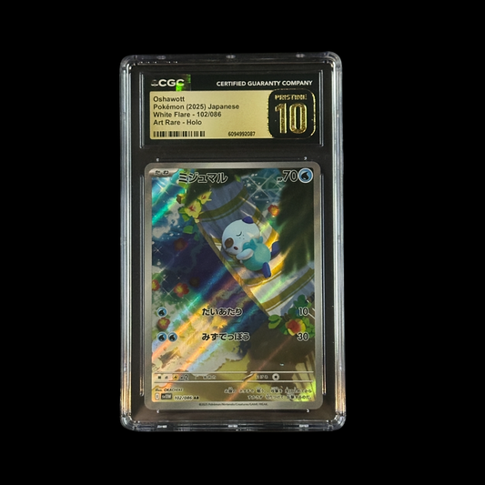 Pokemon JP Slab Oshawott 102 CGC Pristine 10 2025