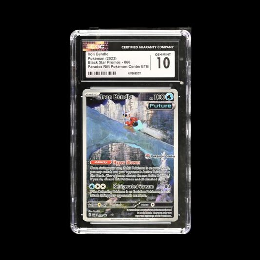 Pokemon Slab Iron Bundle Pokemon Center 066 CGC 10 Gem 2023