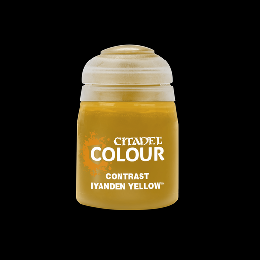 Warhammer Citadel Colour Contrast Iyanden Yellow Paint 18ML