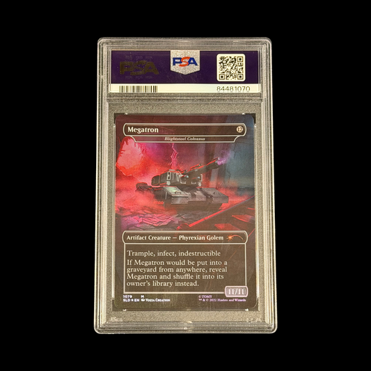 MTG Magic The Gathering Slab Megatron 1079 SLD PSA 10 Gem 2022