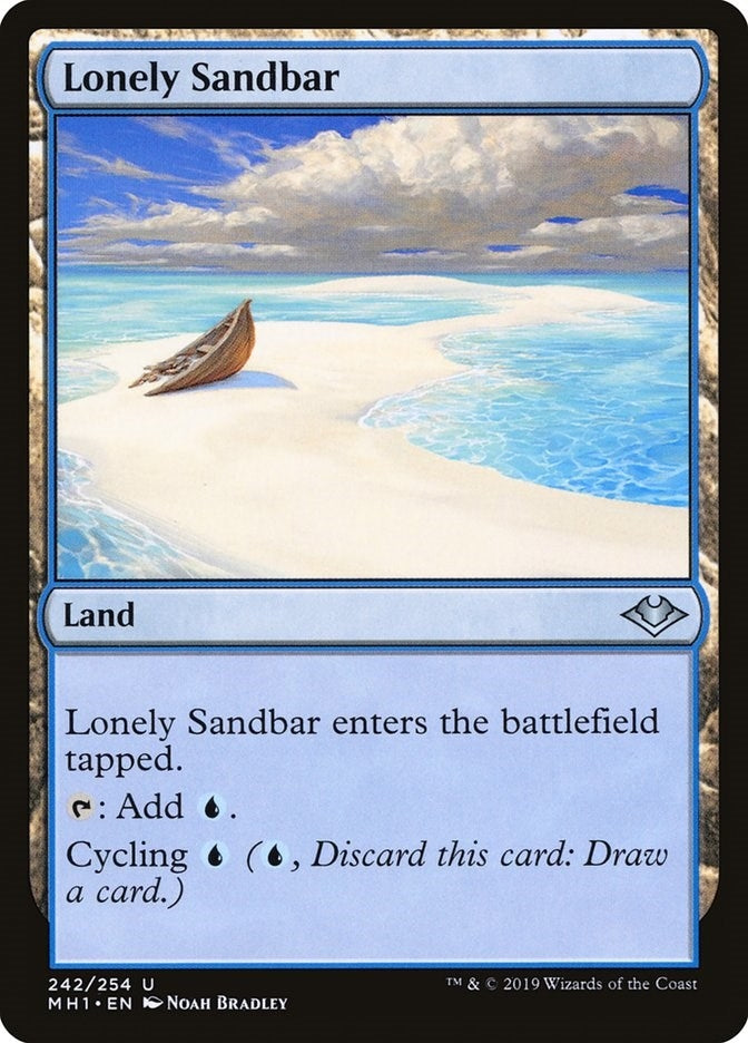 Lonely Sandbar (242) (MH1)