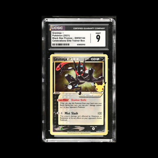 Pokemon Slab Greninja SWSH144 CGC 9 Mint 2021