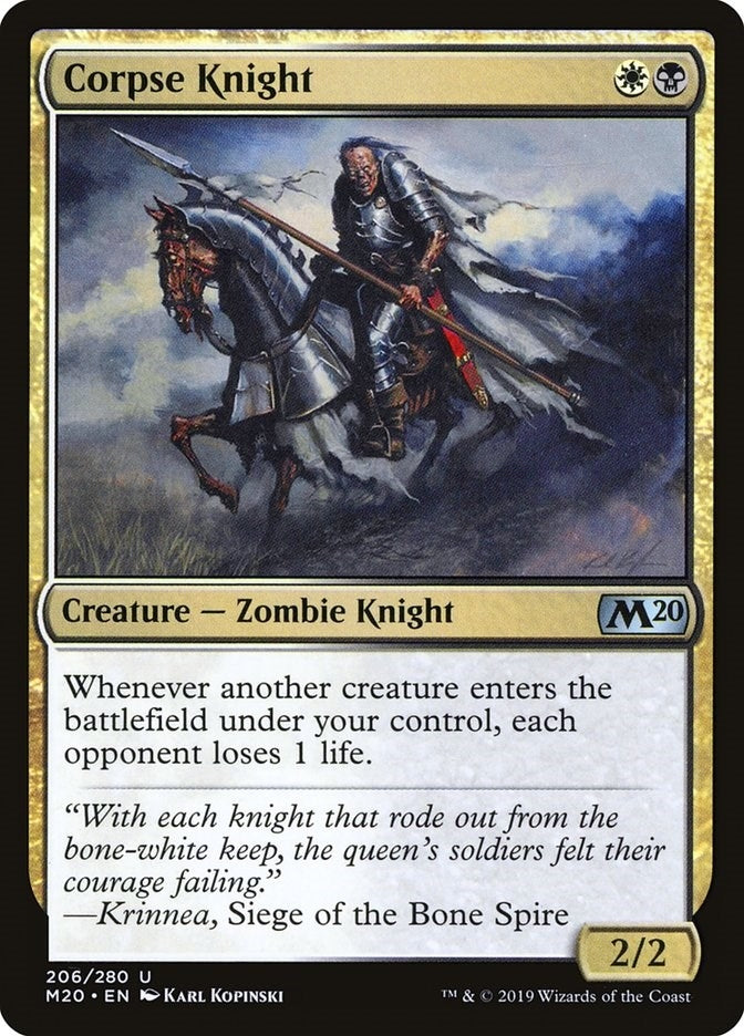 Corpse Knight (206) (M20)