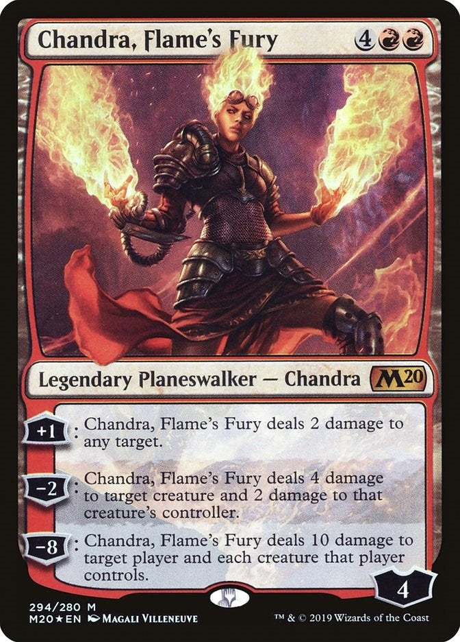 Chandra, Flame's Fury (294) (M20)
