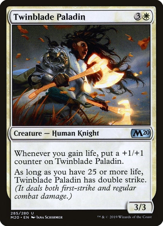 Twinblade Paladin (285) (M20)