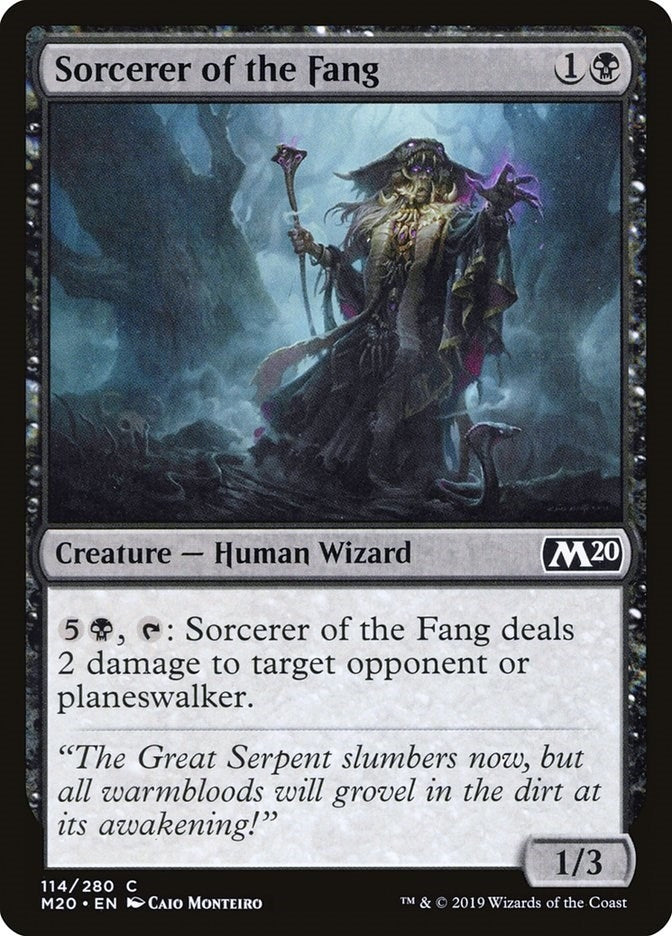 Sorcerer of the Fang (114) (M20)