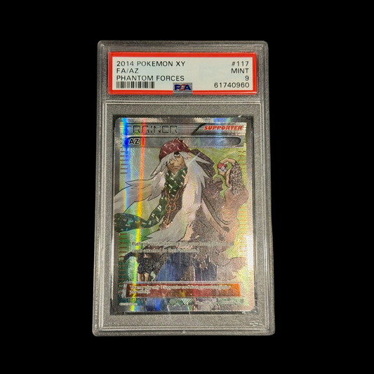 Pokemon Slab Trainer AZ Holo 117 PSA 9 Mint 2014