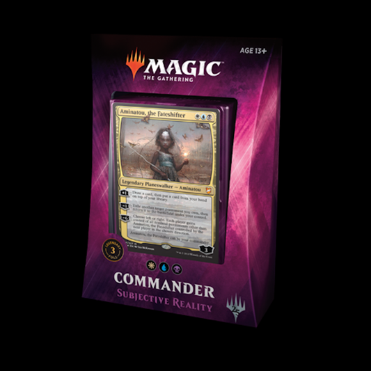 MTG Magic The Gathering Subjective Reality Commander Deck 2018