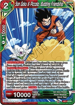 Son Goku & Piccolo, Budding Friendship (BT7-112) (Assault of the Saiyans) (DBS-B07)