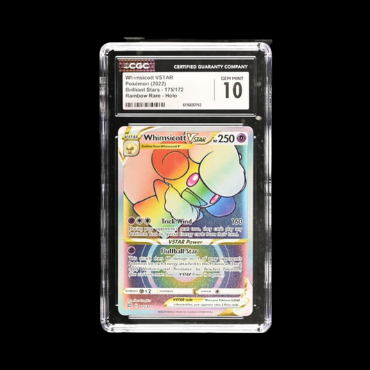Pokemon Slab Whimsicott Vstar 175 CGC 10 Gem 2022