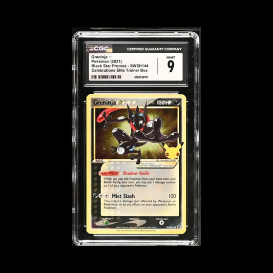 Pokemon Slab Greninja SWSH144 CGC 9 Mint 2021