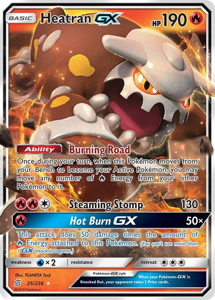 Heatran GX (25/236) (SM11)