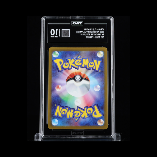 Pokemon JP Slab Pikachu 001 Tag 10 Gem 2022