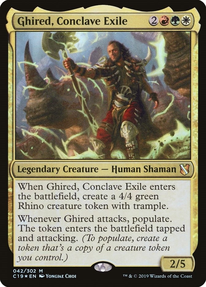 Ghired, Conclave Exile (42) (C19)