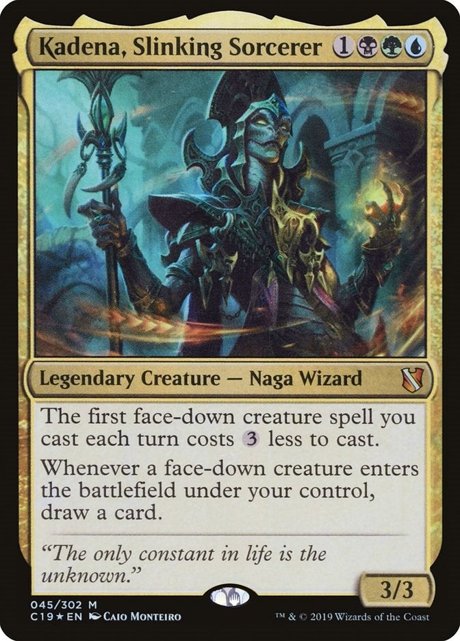 Kadena, Slinking Sorcerer (45) (C19)